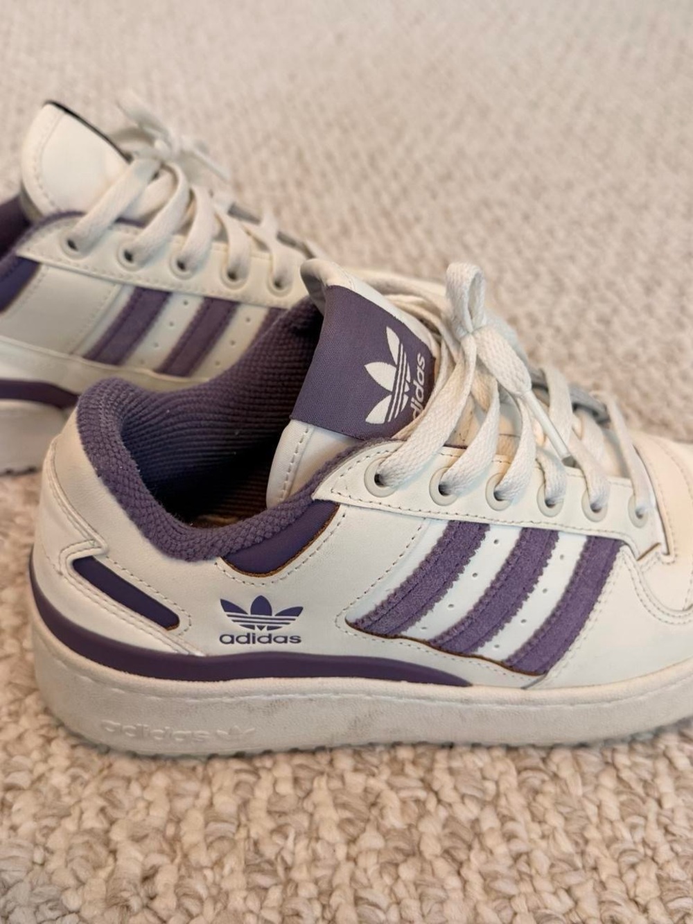 Adidas Forum Bold Off White / Shadow Violet Shoes